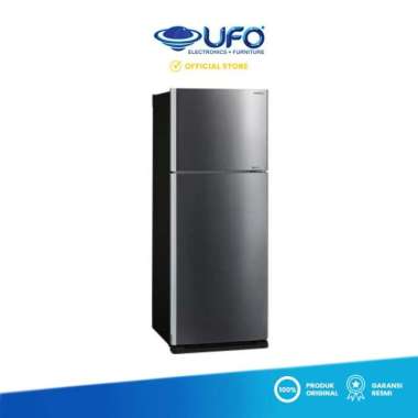 Sharp Kulkas Inverter 2 Pintu SJ-IG470M-SL/DS Grand Vetro Series Dark Silver