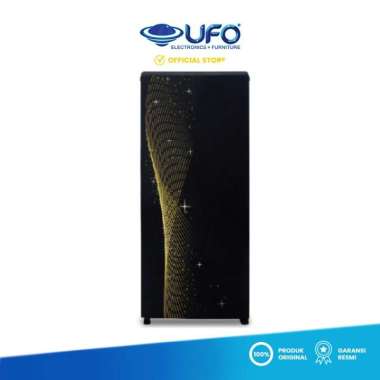 AQUA Kulkas 1 Pintu Net Capacity 180 Liter AQR-D225-MSG / AQRD225MSG