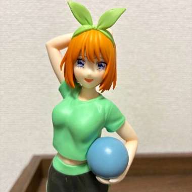 Action Figure Yotsuba Nakano Gotoubun Hanayome Fascinity Gym