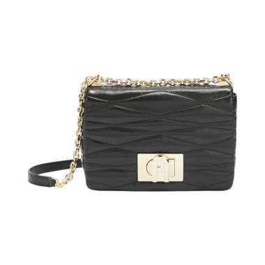 Furla 1927 S Crossbody Bag Black