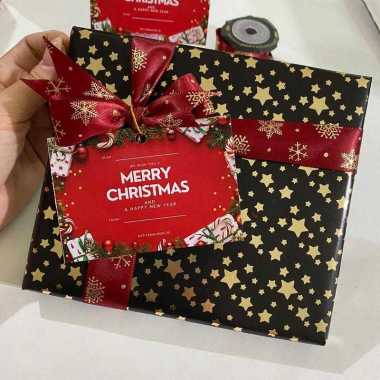 Paking Lebaran / Kertas Kado Premium / Pita Lebaran, Kartu Ucapan, Kertas kado, pita, kartu ucapan K