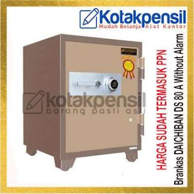 Brankas DAICHIBAN DS 80 | Brankas Uang dan Emas Tahan Api | Brankas Dokumen | Brangkas Kunci Manual