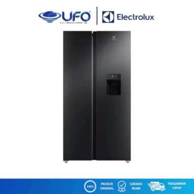 Electrolux Kulkas Side By Side Refrigerator 571 Liter ESE5740B-B | ESE5740BB
