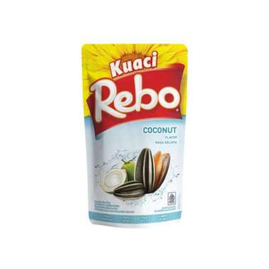 Rebo Snack Kuaci Rasa Coconut 140 gr