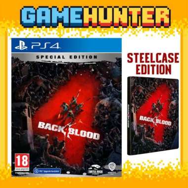PS4 Back 4 Blood Special Steelcase Edition