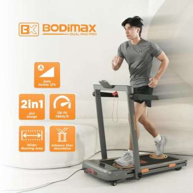 Bodimax Dual Pad PRO / Running Pad / Treadmil Automatic Incline