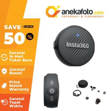 Insta360 Mic Air Wireless Transmitter (2.4 GHz) Black Air Transmitter