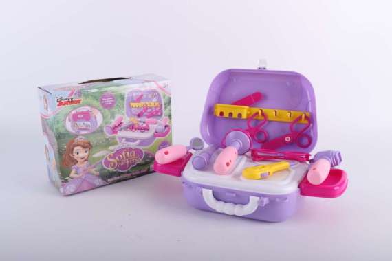 Okiedog Disney Doctor Hand-Carry Box - Mainan Anak Disney Peralatan Dokter Sofia The First