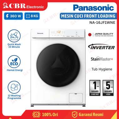 Panasonic NA-16JF1WNE Mesin Cuci Front Loading