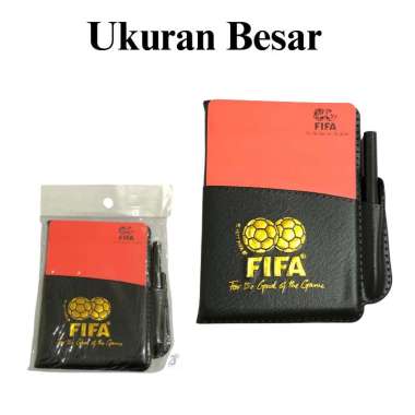 Kartu Wasit Pertandingan Sepak Bola Futsal Kartu Merah Kuning BESAR