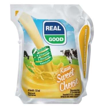 Real Good Susu UHT Sweet Cheese 125 ml