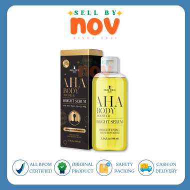 Precious Skin Thailand AHA brightening & whitening booster body serum jumbo / serum pemutih 100 ml