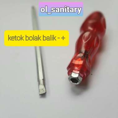obeng ketok plus obeng ketok min obeng ketok bolak balik