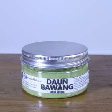 Daun Bawang Bubuk - Rempah Bumbu Bubuk Kualitas Premium by Jamu Gendul 88 Plastic Jar