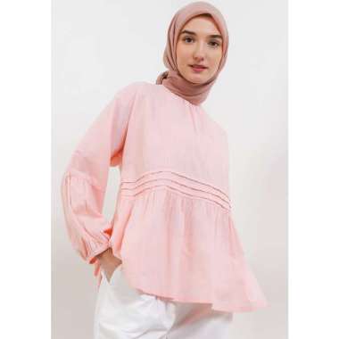 blouse wanita MFMW Tripoli Atasan Blouse Soft Pink M