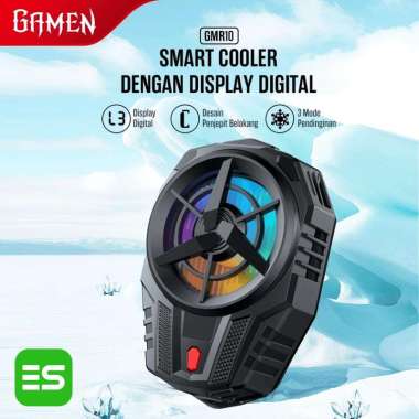 GAMEN GMR10 RGB | Fan Cooler Cooling Phone Radiator Pendingin HP