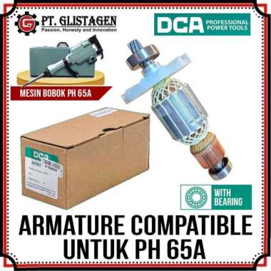 DCA Armature Rotor Angker PH65 Gulungan Dinamo Demolition Hammer Jack Hammer PH 65 Ph65 Compatible U
