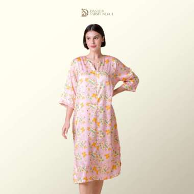 Daster Sarwendah - CAMILLA - Daster Panjang - Satin [NEW] Kuning All Size fit to L