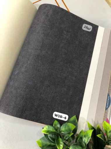 WALLPAPER DINDING SEMEN ACIAN INDUSTRIAL HITAM ABU PUTIH FLO W10-4
