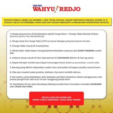 Cincin Emas Kadar 6K Wahyu Redjo khusus