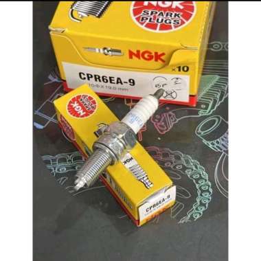 [1 PCS] NGK BUSI CPR6EA-9 NGK DIJAMIN ASLI NGK BUSI BEAT KARISMA MX VIXION SPARK PLUG MOTOR CPR6 SPA