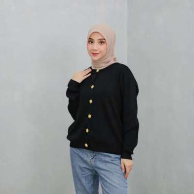 Odeca | Stucy Cardigan | Outer | Cardigan Korea | Sweater rajut Wood