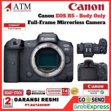 Canon EOS R5 Body Only Kamera Mirrorless Canon R5 Body Garansi Resmi