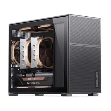 Jonsbo D31 Mesh Case - Tempered Glass Casing Hitam
