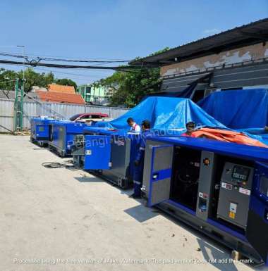 Genset Silent 25 kva 20000 watt TDG25 TSUZUMI Hasseiki
