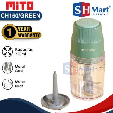 Mitochiba Chopper CH150 Pop Star Series Kapasitas 700ml / Penggiling Daging Es Batu Buah dan Sayur G