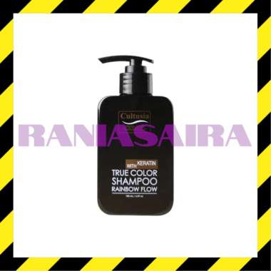 CULTUSIA True Color Shampoo 180ml Grey Explora Rainbow Flow Silver Rambut Warna Bleaching Bye Yellow