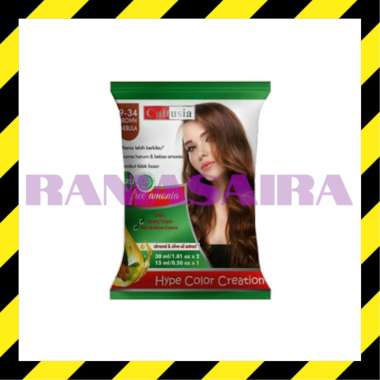 CULTUSIA Hype Hair Color 30ml Cat Pewarna Rambut Cream Colour Sepuh Peacock Penutup Uban 9/34