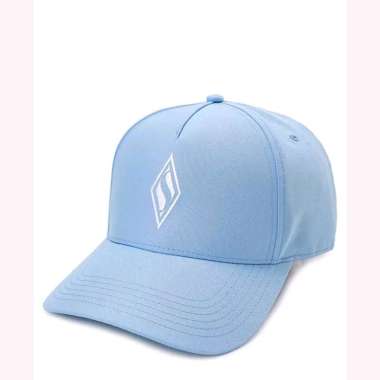Topi Baseball Wanita Diamond Cap. Blue