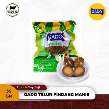 Gado Telur Siap Makan | Telur Praktis Rasa Pindang / Balado / Bebek Asin Telur Pindang