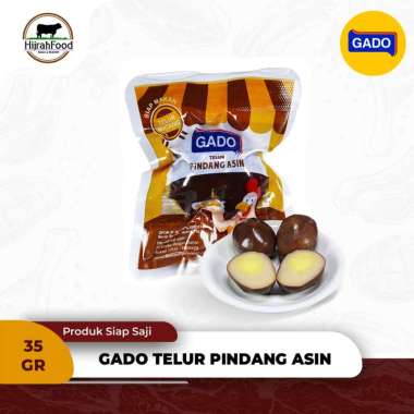 Gado Telur Siap Makan | Telur Praktis Rasa Pindang / Balado / Bebek Asin Telur Pindang Asin