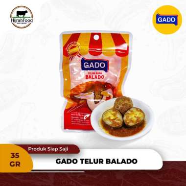 Gado Telur Siap Makan | Telur Praktis Rasa Pindang / Balado / Bebek Asin Telur Balado