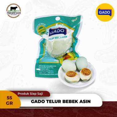 Gado Telur Siap Makan | Telur Praktis Rasa Pindang / Balado / Bebek Asin Telur Bebek Asin