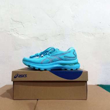 SEPATU LARI WANITA ASICS GEL NIMBUS 24 LITE SHOW/ICE MINT ORIGINAL 38