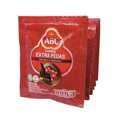 abc saus sambal extra pedas / saus sambal/ terasi 1 renceng Sambal terasi