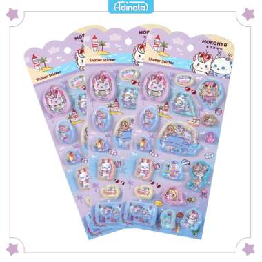 Mokonya Water Shaker Stickers 2550-6114 - Adinata / Sticker