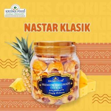 Kue Nastar Premium Wisman 100% Nanas Krisma food 400gr enak dan legit (Jakarta Timur) Klasik