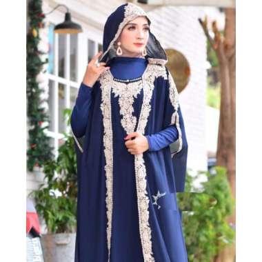 Kaftan RUBY Baju Gamis Kaftan Wanita Remaja Muslim Terbaru 2021 Kekinian Termurah Mewah Original Ele