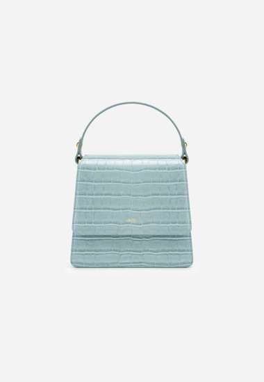 JW PEI The Fae Top Handle Bag Ivory Croc