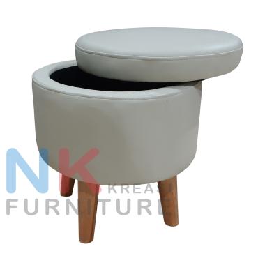 Puff Sofa, Stool sofa Bulat Storage