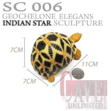 Replika patung tortoise Cherry head cherryhead CH kura kura darat INDIAN STAR
