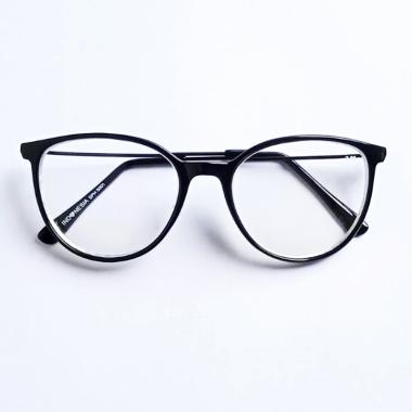 Frame Kacamata Minus Cat Eye Untuk Wanita Pria Kaca Mata Optik Minus -0.75