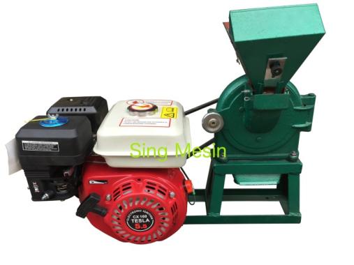 Gilingan Tepung FFC 15 Complete Mesin Bensin 5.5 HP