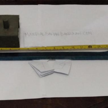 PAKET DUDUKAN TEKUKAN BESI BETON KUNCI BESI PLAT BAJA 16 PEMBENGKOK