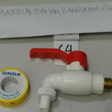 PAKET KERAN AIR JUMBO PLASTIK 1/2 INCH SEAL TAPE PIPA ONDA SELTIP PIPA