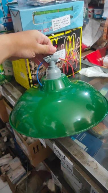 Rumah Lampu Bulat 28 cm Tutupan Lampu Gantung Jalan Cap Lampu Hias